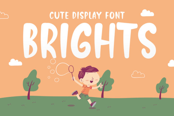 Brights: The Casual Display Font That Brings Charm to Every Project