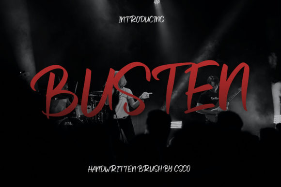 Busten: The Bold Display Font That Transforms Creative Projects