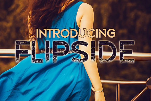 Flipside: Elevating Design with an Awesome Eroded Stylish Display Font