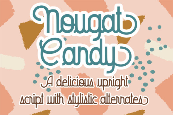 Nougat Candy: Elevating Visual Design with Stylish Typography