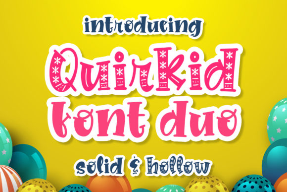 Quirkid: The Playful Font for Joyful Designs