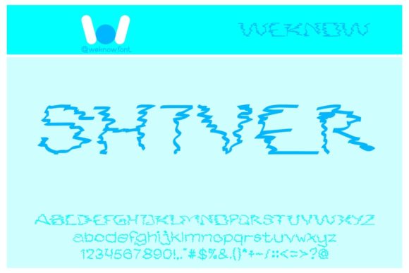 Smoke in the Water: A Wavy Display Font for Creative Projects