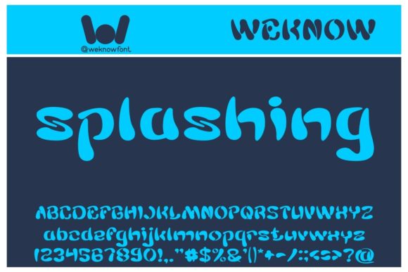 Splashing: A Bold Typographic Choice for Modern Branding