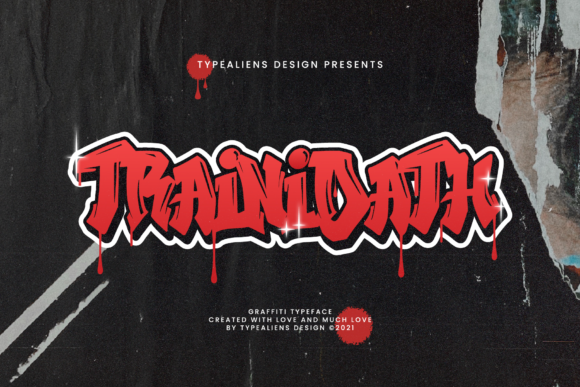 Trainidath: Why This Graffiti Font Is a Bold Choice for Street-Style Branding