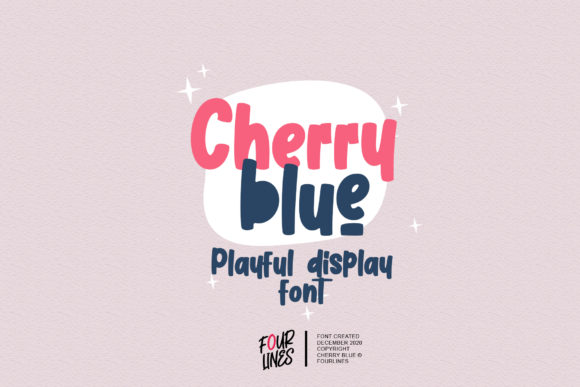 Unlocking the Potential of Cherry Blue: A Comprehensive Guide to This Playful Display Typeface