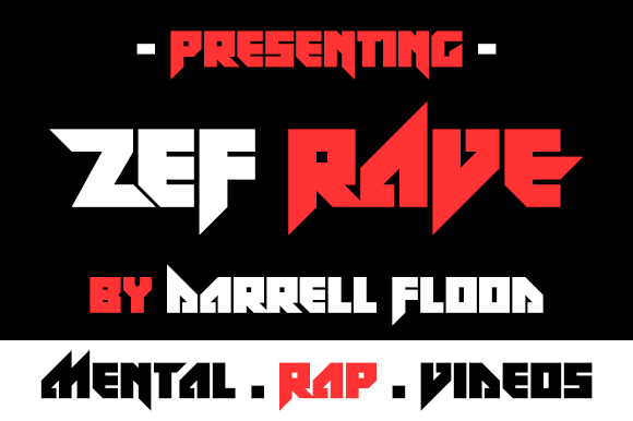 Zef Rave Font Evaluation